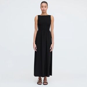 Hill House Cosima Dress: Black Jersey